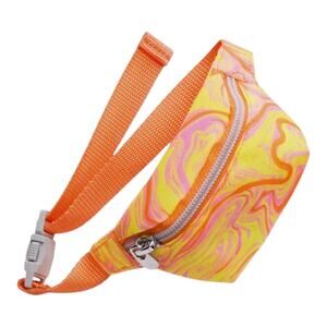 NEW American Girl Lila’s CROSSBODY BELT BAG Tie Dye Doll Purse Fanny Pack Zipper